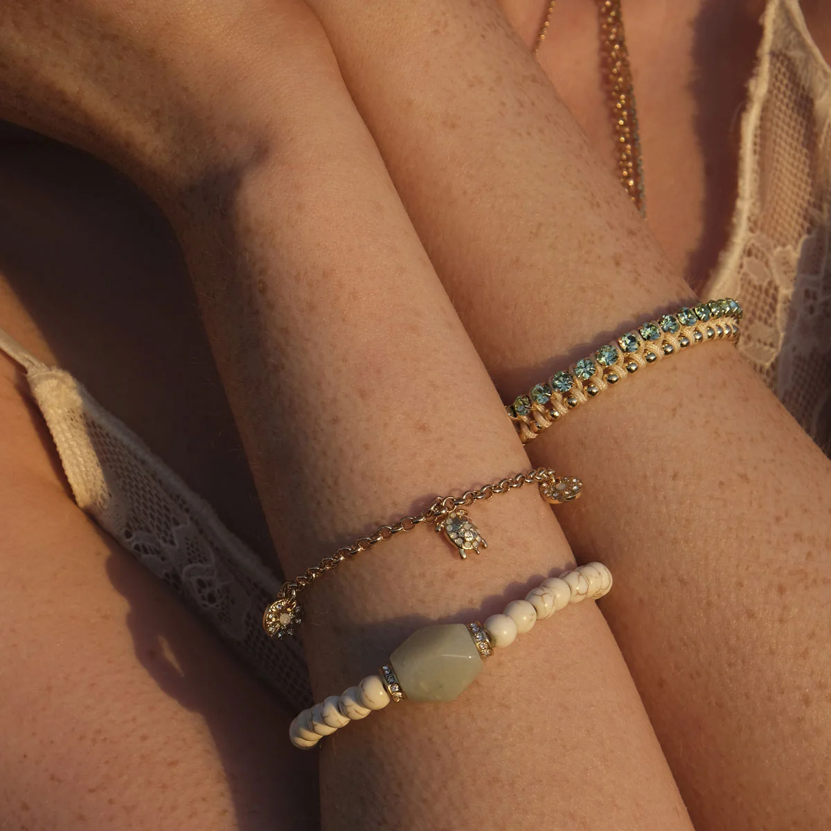 Armbånd, aventurin, Serenity - Image 5