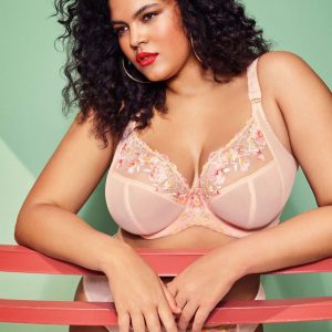 Himari Plunge Bra Peach Whisper