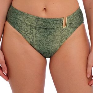 Maya Bay Mid Rise Bikini Brief Peridot