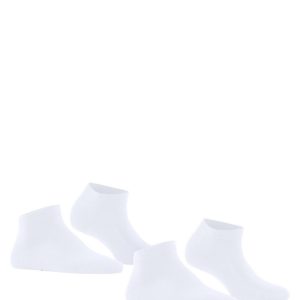 Happy 2-Pack Sneaker Socks White