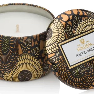 VOLUSPA Mini Tin Candle Baltic Amber