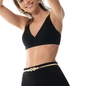 Organic Cotton Triangle BH Uten Spile Sort