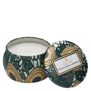 VOLUSPA Mini Tin Candle French Cade & Lavender