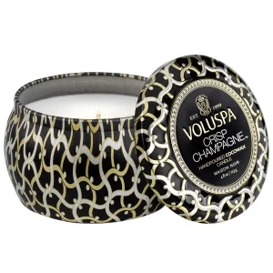 VOLUSPA Mini Tin Candle Crisp Champagne