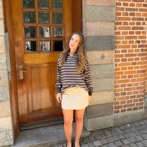 Emilia Mini Skirt - Dark Beige