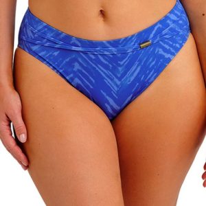 Punta Mita Mid Rise Bikini Brief Sapphire