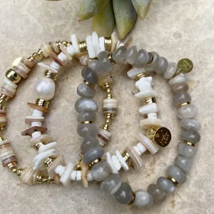 Delikat armbånd, moonstone
