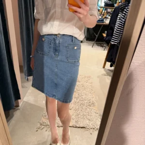 Denim Skjørt