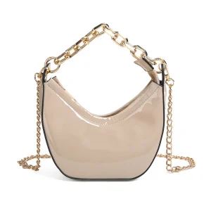 815705 Vesker, DELRAY partybag med håndlenke - beige