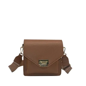 817515 Veske DUBLIN Clutch med clipslås - cognac