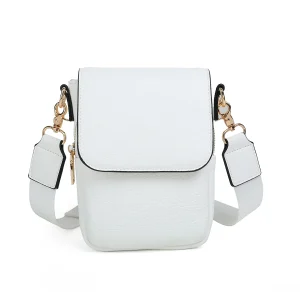 842002 Vesker, FIOLA Mobilbag- hvit