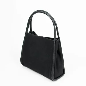 862501 Vesker, HELLE Stor shopper semsket look - svart