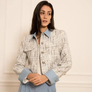 From Paris with love Blazer M/ Denimkrage