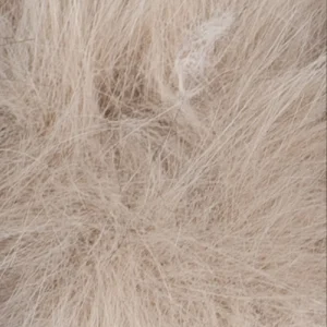 904305 Fuskpels, Pannebånd  - beige