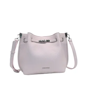 923436 Vesker, MARNA crossveske m/ frontspenne  - lys rosa