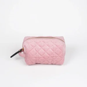 925636 Veske, Makeup-bag cordfløyel - rosa