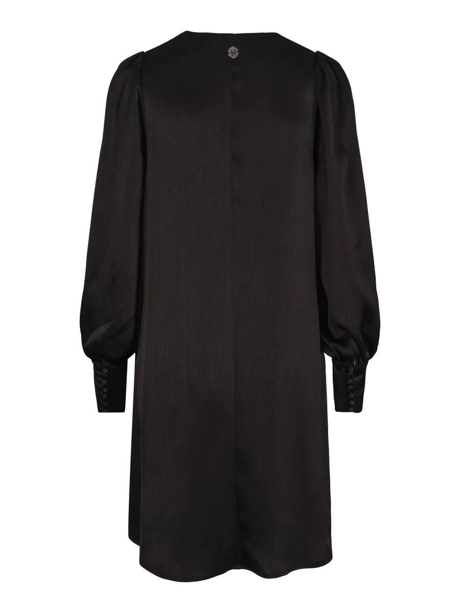 Haust Crinkled Satin Dress - Image 3