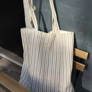 Tote Bag - Dark Brown Stripe