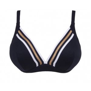 Energie Nautique Triangle Bikini Top Encre