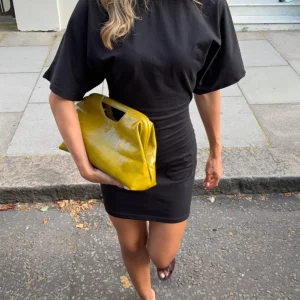Asta Handbag - Dark Mustard