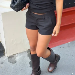 Nora Mini Shorts - Black