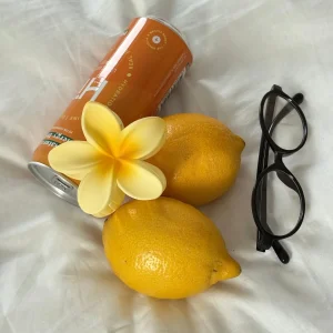 Gry Flower Hairclip - Matte Yellow