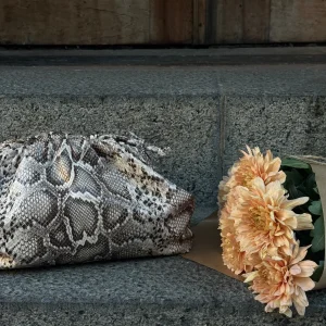 Aya Large Clutch - Snake