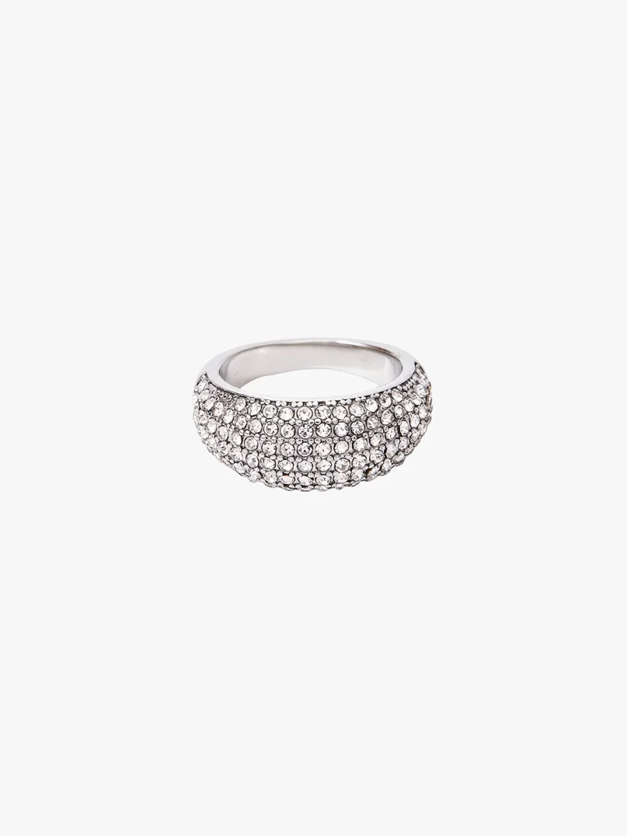 Nola Chunky Stone Ring - Stainless Steel