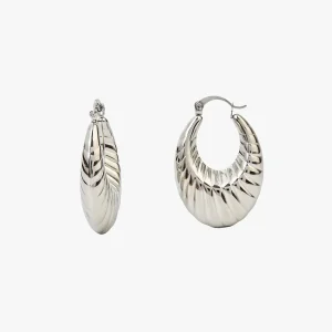 Sira Stroke Earrings - Stainless Steel