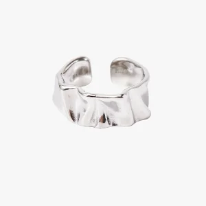 Valerie Chunky Textured Ring - Stainless Steel