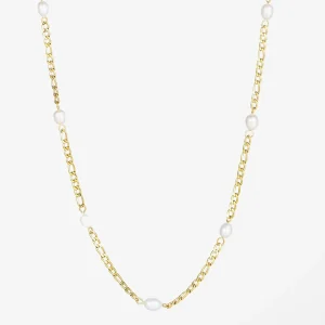 Pernille Pearl Necklace - Gold Plated