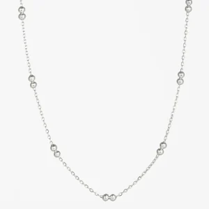 Filine Ball Necklace - Stainless Steel