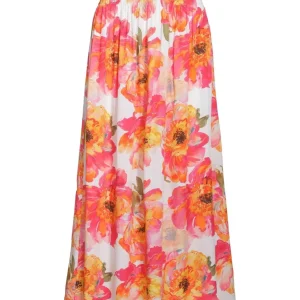 Haust Long satin skirt