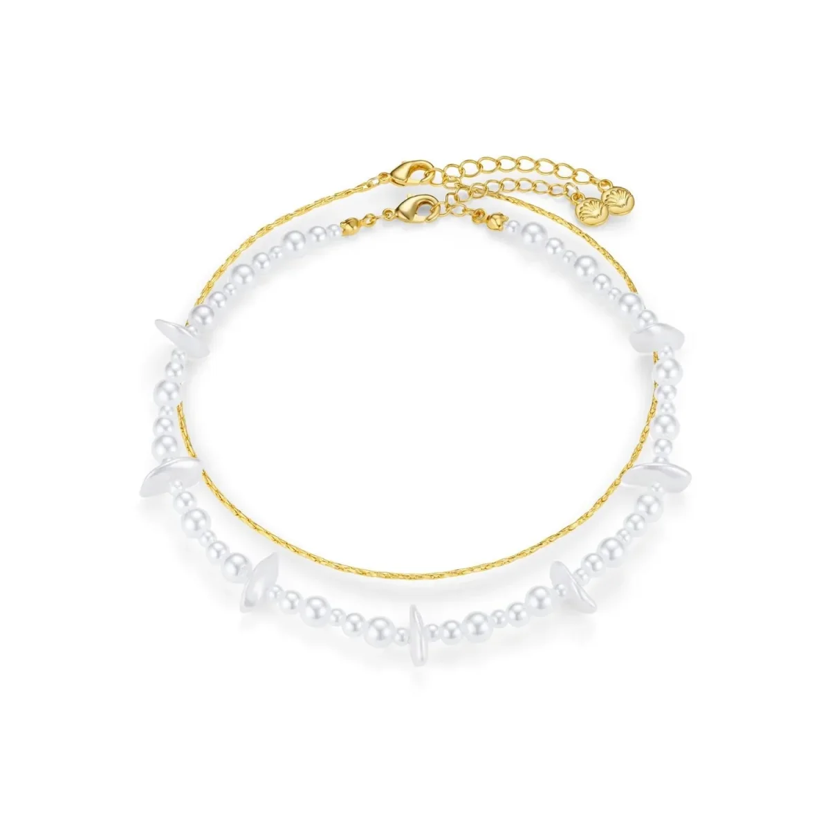 ORELIA Mixed pearl anclet - Image 3