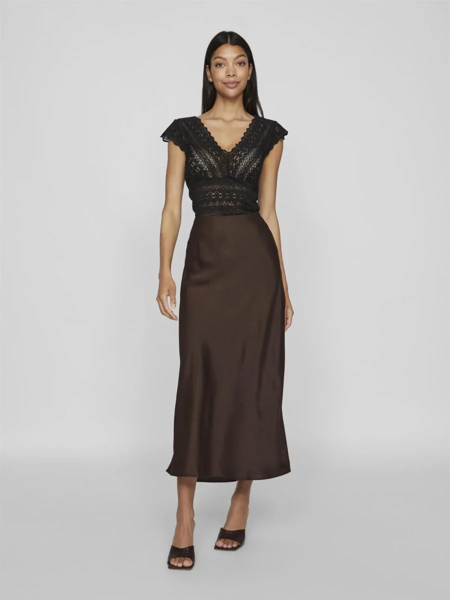 Vila Ellette midi skirt - Image 3