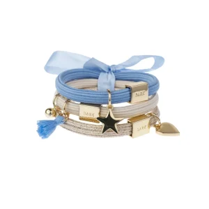 Hair Ties 3pk Charm Combo
