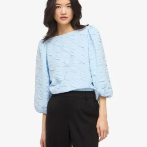 Vila Devera boatneck jaquard top