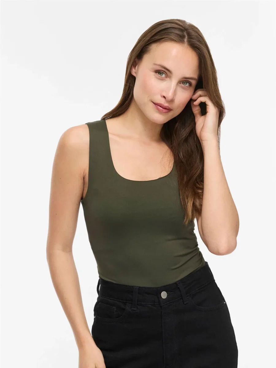 Vila Vikenza U-Neck Tank Top - Image 2