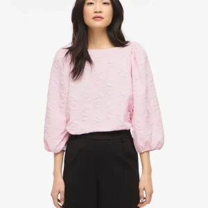 Vila Devera boatneck jaquard top