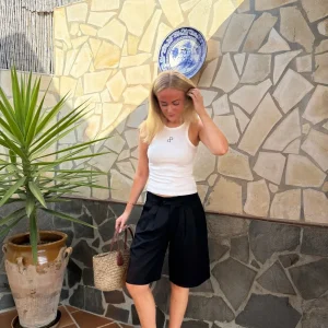 Nora Bermuda Shorts - Black