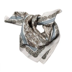 820102 Skjerf, lite skjerf Versace - hvit