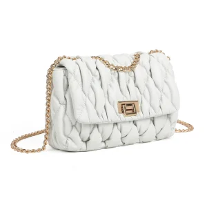 787302 Veske BAILEY Chunky Boble Clutch  - hvit